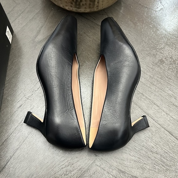 NATURALIZER SEDONA LEATHER SQUARE TOE PUMPS - Picture 5 of 10